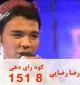 رضا رضایی: کد رای دهی: 8