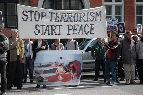 Protesta Mondiale Del Popolo Hazara 2012: Copenhagen, Danimarca