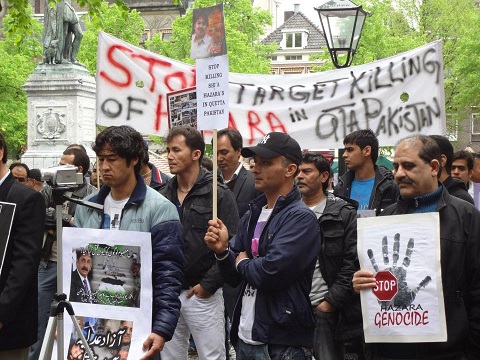 Protesta Mondiale Del Popolo Hazara 2012: L’Aia, Olanda