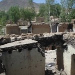 Hazara Home, looted and burned by Kuchi-Taliban