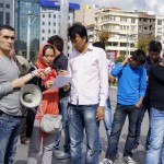Istanbul Protest Against Genocide of Hazara people in Pakistan and Afghanistan