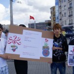Istanbul Protest Against Genocide of Hazara people in Pakistan and Afghanistan