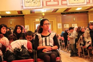 حاضرین در مراسم