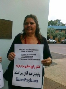 June Mills, Larrakia elder/ Photo by Vikki Riley