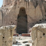 Even the historic Buddha statue was blown off 