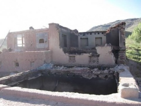 Hazara home burned and looted by Kuchi /May 2010