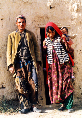 A Hazara family. Photo by Najibullah Musafer