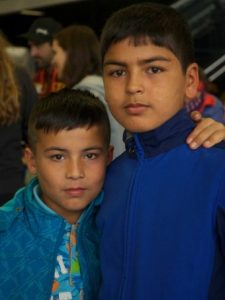 PHOTO: Hazara cousins, both born in Iran, arrived in Vienna last year. The boys are among 22,000 ethnic Hazaras who applied for asylum in Austria in 2015. (Kim Traill)